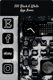 Includes both light & dark versions, instructions, and wallpapers used. 200 Black White App Icons Aesthetic Ios 14 Icons Minimal Etsy In 2021 White App Icon Aesthetic Widget Iphone Aesthetic App Icons Aesthetic