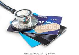 Apply for a top rated credit card in minutes! Credit Card And Stethoscope Stethoscope On A Credit Card Symbolising Bad Credit History Debt Problems Or Recession Canstock