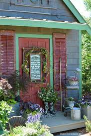 Garden Rules Around The Potting Shed And Winners Small Backyard Gardens Backyard Garden Design Backyard Garden