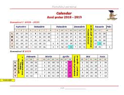 Proiectul in forma propusa de ministerul educatiei, arata ca elevii vor incepe scoala luni, 16 septembrie, in timp ce vacanta intersemestriala dispare. Calendar