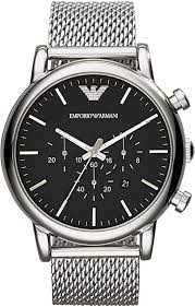 Discover the new armani beauty site and explore a world of beauty. Amazon Com Emporio Armani Men S Ar1808 Dress Silver Watch Emporio Armani Watches