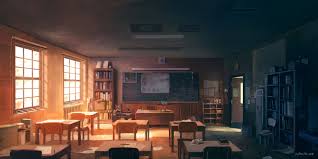 Artstation School Classroom Andreas Rocha Classroom Interior School Interior School Classroom
