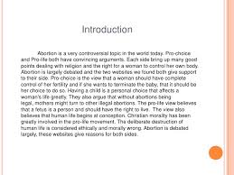 Term Paper About Abortion Tagalog