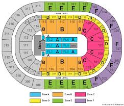 accurate keybank seating chart keybank center seat view