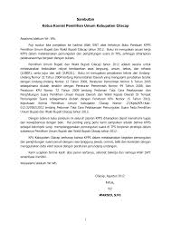 (ucapan perutusan) majlis mengucapkan ribuan terima kasih. Https Kpud Cilacapkab Go Id Data Pemilu Unduh 8