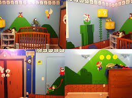 Super Mario Themed Room I Painted For My Son Took Me Forever Imgur Mario Room Super Mario Room Super Mario Nursery