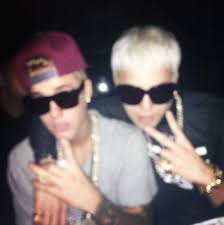 Jay park then went replying, showing his wish to collaborate . G Dragon Jay Park S Aomg Launch Party 131010 Gd Instagram Justin Bieber Justin G Dragon