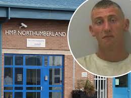 Three prison officers at troubled jail hospitalised after inmate set fire  to his cell