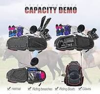 Amazon.com: Large capacity equestrian horse riding gear ...