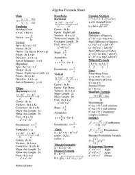 Image Result For Calculus Formulas Cheat Sheet Algebra Formulas Math Formulas Calculus
