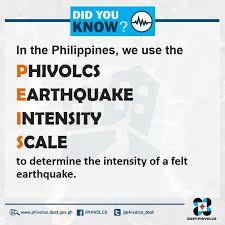 Phivolcs • philippine institute of volcanology and seismology philippine earthquake intensity scale. May Naramdaman Ka Bang Lindol Philippine Institute Of Volcanology And Seismology Phivolcs Dost Facebook