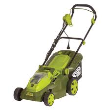 Black And Decker Lawn Mower Battery Charger Sun Joe 15 In 40 Volt Hybrid Battery Walk Behind Push Mower Kit With 4 0 Ah Battery Charger Ion16lm Hyb The Home Depot Push Lawn Mower Lawn Mower Push Mower