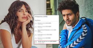 Kartik takes a stick and digs in the soft, new soil. Scoop Kartik Aaryan Donates 5 Lacs To Priyanka Chopra Jonas Fundraiser Becomes One Of The Top Donors Socially Drama
