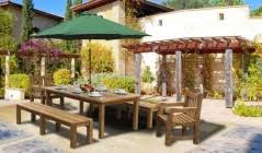 9 pieces patio dining sets including 1 table, 4 single chairs, 4 ottomans and 12 cushions. Patio Dining Sets Wooden Patio Table And Chairs Sets Corido