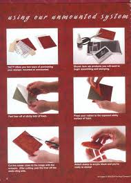 Card making rubber stamps available at scrapbook.com. How To Use Unmounted Rubber Stamps Stamp Crafts Rubber Stamps Scrapbook Supplies