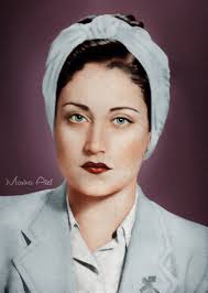 تلوين صورة الفنانة اسمهان Portrait Photography Portrait Artist