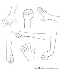 Shamelessly featuring my own art xp. How To Draw Anime Hands Step By Step Animeoutline