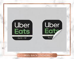 Uber Eats Delivery Stickers Bag Stickers Delivery Stickers Diecut Uber Eats Stickers Stickers For Uber Eats Driver Tip Reminder In 2020 Tips Uber Reminder