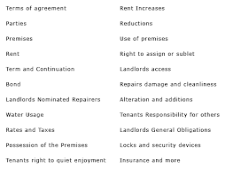 residential tenancy lease nsw new south wales