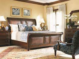 Tommy Bahama Home Landara King Sleigh Bed Bedroom Sets Furniture Luxury Home Decor