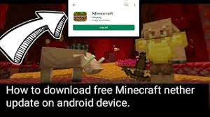 Edition is the android version of everyone's favorite sandbox with pixel graphics. How To Download Minecraft Apk Nether Update Youtube