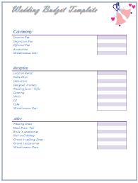 Wedding Budget Planner Template Easy To Organize