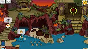 This page is a work captain rockhopper is a friendly pirate who comes to the island at intervals to sell treasures he finds on his voyages. Island Adventure Party Rockhopper S Quest Full Guide Club Penguin Mountains