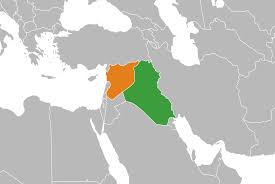 It includes country boundaries, major cities, major mountains in shaded relief, ocean depth in blue color gradient, along with many other features. Iraq Syria Relations Wikipedia