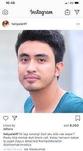 Aiman hakim bin ridza abdoh (born 17 january 1989) is a malaysian actor and singer. Duit Aku Bila Nak Bayar Tuduh Aiman Hakim Ridza Dayus Fathia Latiff Sound Bekas Kekasih Di Instagram Gempak