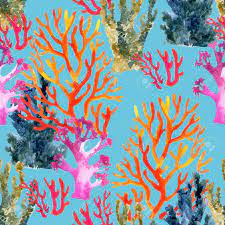 This color is available in both a quart and a pot size. Hand Painted Coral Reef Watercolor Pattern Abstract Background Stock Photo Picture And Royalty Free Image Image 76836409