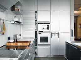 Stainless steel kitchens for indoor and outdoor. Heavy Metal 15 Kitchens That Rock Metal Cabinets Dwell