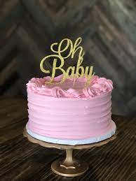 Baby Shower Cake Pink Baby Shower Cake Simple Baby Shower Cake Baby Shower Cakes