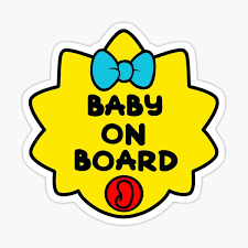 Baby On Board Stickers Redbubble