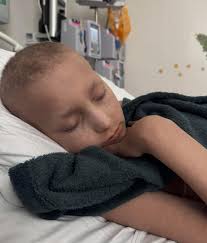 It's Monday in Rome, Italy- 7 hours ahead of Robertsdale, AL, the hometown  of 11-year-old Branson Blevins, who is being treated for Acute  Lymphoblastic Leukemia. Branson is a week out from his