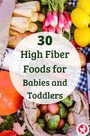 Keep reading for the complete list of foods high in fiber, plus some easy ways to fiber can help slow the absorption of sugar in the bloodstream to keep blood sugar levels steady between meals and throughout the day. 30 High Fiber Foods For Babies And Toddlers