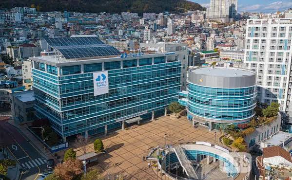 동구청 전경