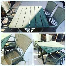 For Sale Wood Garden Table 4 Person Size 130x85 Good Condation Price 50 Bd للبيع طاولة حديقة خشب ل 4 اشخاص مقاس 130x Home Decor Outdoor Tables Decor