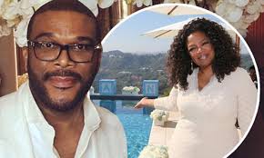 Tyler Perry Throws Christening For Son Aman And Names Oprah Winfrey As Godmother Daily Mail Online