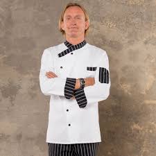 Veste Chef Cuisinier Blanc Homme 5529 Est Un Vetement De Travail Confortable Destine Aux Professionnels De La Restauration Veste Chef Cuisinier Des Vetements