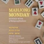 Mahjong Monday at (Creative Legion)