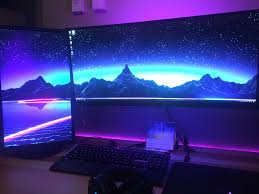 Decided To Try Out Wallpaper Engine With My Two Monitor Setup Not Half Bad Ultrawidemasterrace Various types of wallpaper are supported, including 3d and 2d animations, websites, videos and even certain applications. two monitor setup not half bad