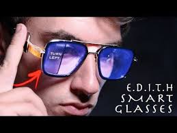 Diy Working E D I T H Smart Glasses Spider Man Far From Home Building Your Ideas 3 Youtube Smart Glasses Glasses Bad Room Ideas