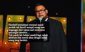 Bapaku tercinta dia berpesan untuk meminta maaf dan ampun ke. Jual Nama Produk Non Stop Afdlin Shauki Kritik Stesen Tv Terlampau Bagi Muka Kepada Penaja