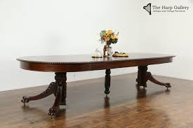 Empire Antique 54 Round Mahogany Dining Table Extends 11 1 2 Paw Feet 33855 In 2020 Mahogany Dining Table Dining Table Round Dining Table