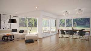 Decoration Salon Moderne Salle A Manger Idees Et Photos Living Room Dining Room Combo Open Plan Living Room Open Concept Living Room