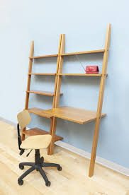 These shelves add a welcoming feel to your room and help keep your home neat. Linden Leaning Desk The Century House Madison Wi