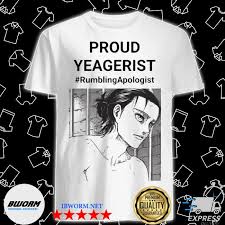 The real og yeagerist antis dni. Official Proud Yeagerist Rumbling Apologist Shirt Hoodie Sweater Long Sleeve And Tank Top