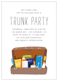 Sunny living with sarah tucker go to category: College Trunk Graduation Thank You Card By Basic Invite