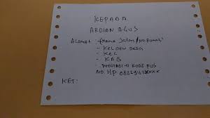 Setelah mengisi format dengan lengkap, maka kamu bisa menyusun format tersebut pada sebuah label yang bisa ditempelkan pada paket. Cara Penulisan Alamat Tujuan Untuk Pengiriman Surat Atw Berkas Youtube