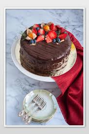 Jun 08, 2019 · triple chocolate cake with dark, milk and white layers and a chocolate drip! Chocolate Cake Decorated With Fresh Strawberries Photo Photo Jpg Free Download Pikbest